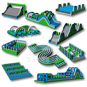 Chongqi New Inflatable điên <span class=keywords><strong>5K</strong></span> chướng ngại vật các khóa học vui vẻ chạy thư bị trả lại 5km Inflatable khóa học trở ngại công viên chạy - Product Image 6