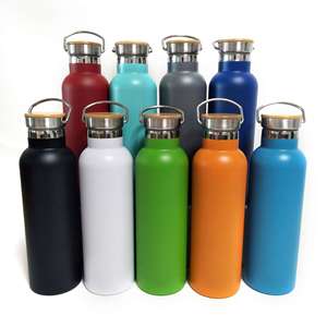 Sport Custom logo Water <b>Bottle</b> 350ml 500ml 750ml 1000ml Small Mouth Stainless Steel Vacuum Cup - Product Image 1