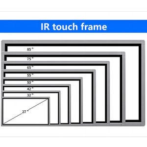 Đa điểm Tùy Chỉnh Hồng ngoại nhôm cảm ứng khung cho kỹ thuật số biển tương tác hiển thị độ chính xác cao Thiết kế bền - Product Image 3