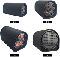 Subwoofer de voiture en gros d'usine, subwoofer portable sous siège de 12 pouces, subwoofer professionnel de 8 pouces