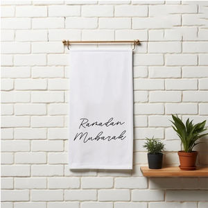 Décoration Ramadan Moubarak, serviette Ramadan personnalisée, <span class=keywords><strong>cadeau</strong></span>, serviette de cuisine à thème Ramadan musulman, serviette Moubarak pour la fête de l'Aïd al-Fitr - Product Image 2