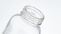 Bouteilles en capsule givrées de 200 ml pour la vente en gros, couleurs personnalisables, impression à l'écran, emballage pharmaceutique, compléments alimentaires