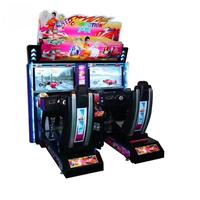 2025 Vente Chaude D'amusement À Monnaie Arcade Hd 2 Joueurs Outrun Voiture Course Vidéo Simulateur Machine De Jeu