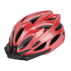 <span class=keywords><strong>Casco</strong></span> de Ciclismo de una pieza integrado con luz trasera, cascos de seguridad para bicicleta de montaña y carretera - Product Image 3