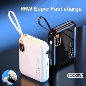 Cargador Portátil 2 en 1 de 10000 mAh/20000 mAh con Pantalla Digital, Mini Banco de Energía con Carga Rápida PD de 22.5 W - Product Image 2