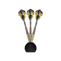 Support de présentoir de fléchettes en acrylique transparent à 6 fléchettes