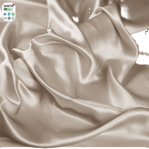 <strong>Wholesale</strong> 100% <strong>Silk</strong> <strong>Fabric</strong> Natural Breathable Mulberry <strong>Silk</strong> Material for Girls' Dress Wedding Costume Home Textile Scarf - Product Image 1