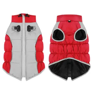 Impermeable mascota perro clima frío invierno cálido perro abrigo perro chaquetas ropa para mascotas