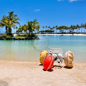 จักรยานสามล้อลอยน้ำสำหรับออกทะเลมหาสมุทรเล่นน้ำเกมกีฬา - Product Image 4