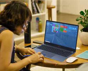 Ordinateur portable OEM Book Pro 14 <span class=keywords><strong>2022</strong></span>, AMD R7, 16 Go + 512 Go SSD, écran OLED 2,8K 90 Hz 14 pouces, carte graphique dédiée, Windows 11 Famille, boîtier métallique - Product Image 4