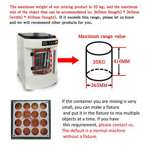 Low price <b>Paint</b> & coating industry Stainless steel mixer Cosmetic paste mixer - Product Image 4
