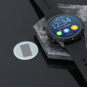 Factory Customized Sapphire Watch Glass Electronic Clock Display Area Blue Film Coated Wear-resistant Diameter 2.6cm - Product Image 2