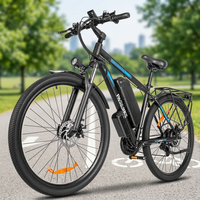 Sepeda Gunung Listrik DOTMALL PASEBIKE C29 Pro 750 W dengan Baterai 48 V 21 Ah Rangka Biru 25 km/jam Ban 29 inci 150 kg