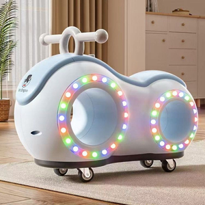 Istaride Voiture à pousser pour enfants, style glissant, pour bébés de 1 à 3 ans, 4 roues, sans pédales, vélo d'équilibre, vélo à torsion - Product Image 3