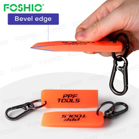Foshio Outils de pose de film teinté pour voiture avec logo personnalisé, raclette PPF, porte-clés cadeau