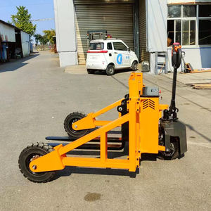 Alat angkut Manual baja berkualitas tinggi 0.5 Ton Forklift Ulis tangan Forklift gudang palet bongkar muat dan susun Sasak kecil - Product Image 4