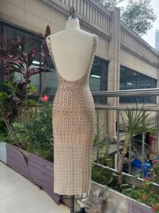 2025 nuevo vestido <span class=keywords><strong>de</strong></span> malla con cuentas <span class=keywords><strong>de</strong></span> lentejuelas elegante diseño <span class=keywords><strong>de</strong></span> cuello en V <span class=keywords><strong>para</strong></span> damas ocasiones especiales cena <span class=keywords><strong>cóctel</strong></span> cumpleaños vestido <span class=keywords><strong>de</strong></span> fiesta <span class=keywords><strong>de</strong></span> <span class=keywords><strong>noche</strong></span> - Product Image 4