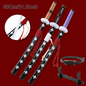 <span class=keywords><strong>Roronoa</strong></span> <span class=keywords><strong>Zoro</strong></span> 80 cm <span class=keywords><strong>Katana</strong></span> Rouge du Docteur, Accessoire de Cosplay avec Étui, Idéal pour les Conventions d'Halloween et les Collectionneurs d'Anime - Product Image 1