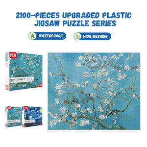 <span class=keywords><strong>Puzzle</strong></span> en plastique personnalisé sur mesure de 2100 pièces, 720*605 mm, <span class=keywords><strong>puzzle</strong></span> <span class=keywords><strong>d</strong></span>'art DIY pour collection - Product Image 2