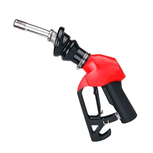 Gas Station Equipments Zva Diesel Big Flow 1 Inch Automatic Fuel Oil Nozzle For Fuel Dispenser