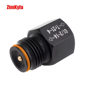 Adaptador de Conexión Personalizable de Aleación de Aluminio para CO2, Conector Hembra Tr21-4 a Macho G1/2-14 para Cilindro Sodastream, Tanque ASA, OEM - Product Image 1
