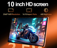 Tablette Android 17 Pro Max à bas prix, débloquée, 4G 5G WiFi, double SIM, GPS, 12+256 Go, 10 pouces, pour l'éducation et les jeux, avec étui clavier