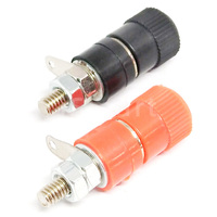 JS-910B fiche banane 4mm prise Jack femelle poste de liaison pour haut-parleur bornes Audio épissure