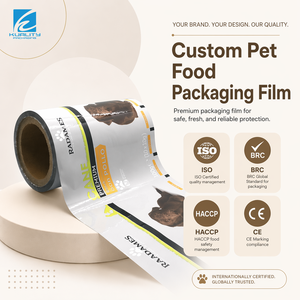 <span class=keywords><strong>Film</strong></span> laminé souple pour emballage alimentaire pour animaux de compagnie, fabricant de rouleaux, <span class=keywords><strong>film</strong></span> personnalisé résistant à l'humidité, qualité alimentaire, thermoscellable, rouleau de 300 m - Product Image 3