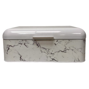 Boîte de rangement pour pain en métal chaud, boîtes et bacs de rangement pour aliments et ensembles de boîtes à thé, café et sucre pour le rangement dans la cuisine - Product Image 6