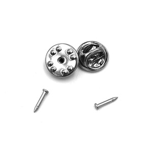 Stainless Steel Spike Pins For DIY Brooches Badges <b>Name</b> <b>Tags</b> Cuff Pins Jewelry Accessories Round Shape Unisex - Product Image 4