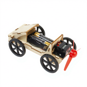 Fabricante de Juguetes Educativos STEM para Niños, Coche de Carreras de Impulso por Viento, Kits de Experimentos Científicos DIY - Product Image 1