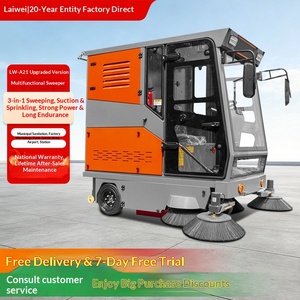 Vehículo de limpieza de carreteras para fábricas, talleres, exteriores, tipo industrial grande, para limpieza de hojas - Product Image 2