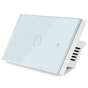 120 Ons Standaard Wifi Schakelaar Slimme Schakelaar Geen Neutrale Lijn Schakelaar Whit Alexa Voice Control Intelligent Light Switcher