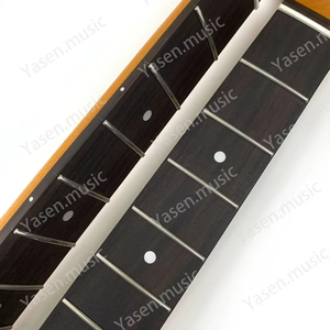 Mástil de Guitarra TL Vintage de Arce Tostado con Acabado Satinado, 21 Trastes, Orificio de 8 mm y Diapasón de Palisandro, en Oferta - Product Image 3