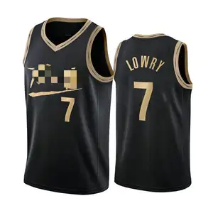 Alibaba sportswear Wholesale Toronto cucita maglia da basket Raptors #2 Leonard #7 Lowry #23 Vanvleet uniforme di alta qualità