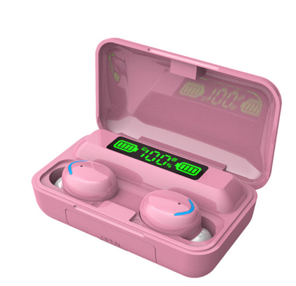 F9-5C TWS V5.0 9D HiFi Stereo Earbuds for Bluetooth 5.0 In-Ear Headphones Charging Case Touch Control Sweatproof Digital Display