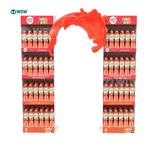 Giá để trưng bày đồ uống bằng nhựa <span class=keywords><strong>PVC</strong></span>, dạng đứng, dùng cho siêu thị, dành cho bia, rượu và đồ uống - Product Image 3