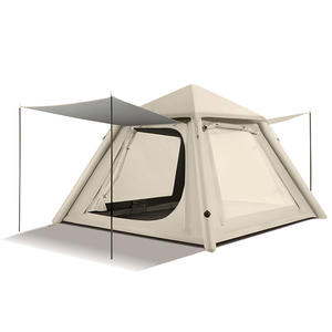 Carpa Inflable Automática Personalizada de Fábrica 240x240x175cm, de Una Sola Capa, Portátil, para Campamento al Aire Libre, Impermeable 1500mm - Product Image 1