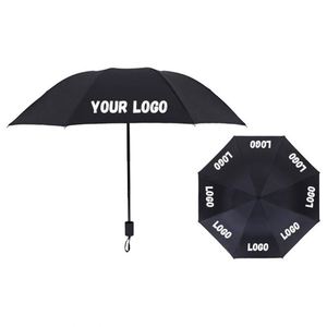 Strong <b>Windproof</b> Portable Manual Folded Travel Compact Foldable Rain <b>Umbrella</b> - Product Image 1