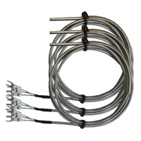 Sensor de temperatura wzp pt100 rtd com cabo