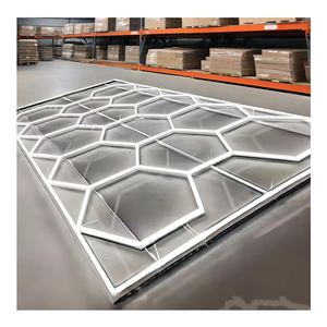 15x Detailing Car <b>Light</b> Wash Showroom Workshop Lighting <b>Working</b> Hex Hexagon Garage Honeycomb Hexagonal Lamps <b>Led</b> <b>Lights</b> - Product Image 3