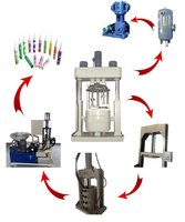 Máquina de Fusión en Caliente Hidráulica Automática de Acero Inoxidable con Control PLC para Productos Químicos de Alta Viscosidad