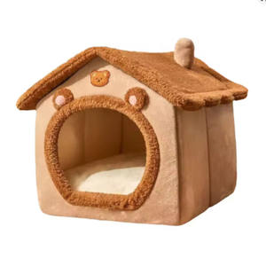 Casa para Gatos y Perros, Cálida y Acogedora para Invierno, Desmontable y Lavable, Cueva para Mascotas, Suave y Cómoda, Refugio para Perros, Sueño Profundo - Product Image 6