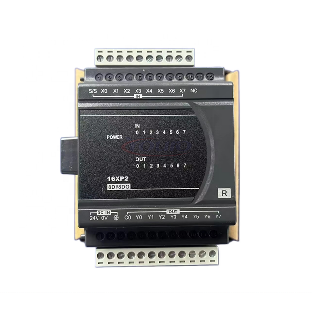 100% New Original Delta DVP-Slim Series DVP16XP211R PLC | 8DI 8DO | Relay Output | 24VDC