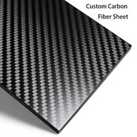 Plaque en fibre de carbone de 4 mm d'épaisseur personnalisée, feuille de fibre de carbone, plaque de fibre de carbone, grandes dimensions 3m*8m, taille maximale