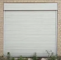 Volets roulants ignifuges de porte de rouleau d'acier électrique industriel moderne pour la sécurité et l'insonorisation