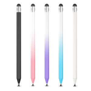Hochpräzise 2-in-1 Metall-Universal-Stift mit Gummi-Spitze und Austauschbarer Feder für Alle iPad iPhone Tablets - Product Image 3