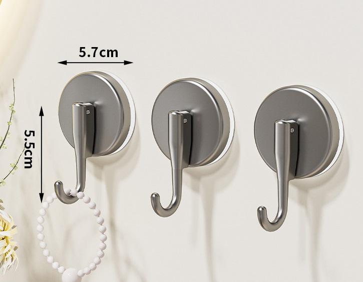 ถ้วยดูดสีเทาตะขอเดี่ยว3