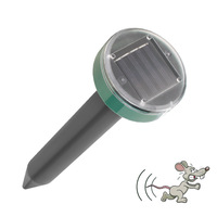Kanlong Répulsif solaire pour rats Répulsif pour serpents d'extérieur Vente à chaud de rats à ultrasons pour la ferme pratique