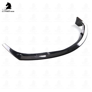 Pare-chocs Bodykit Lèvre de pare-chocs avant en fibre de carbone Type AG pour <span class=keywords><strong>Toyota</strong></span> Supra A90 A91 MK5 <span class=keywords><strong>2019</strong></span> + - Product Image 5